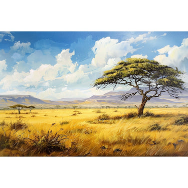 Savanna and Sierra canvas